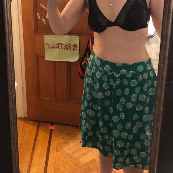 🎀 emerald green Limited skirt, free add-on - Picture 3 of 8